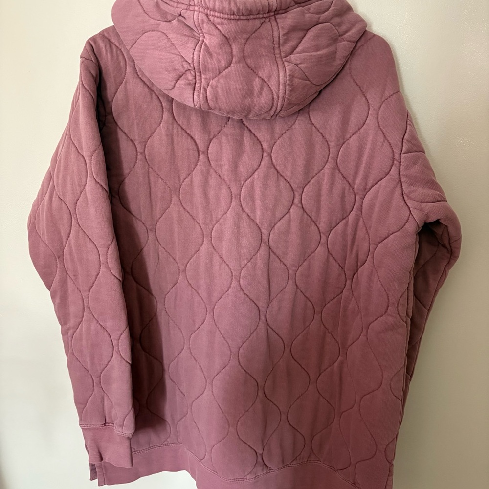 Horizon Bass Creek Outfitters XL NEW mauve pink Quilted jacket with hood - Picture 6 of 6